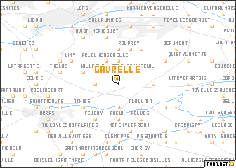 map of Gavrelle