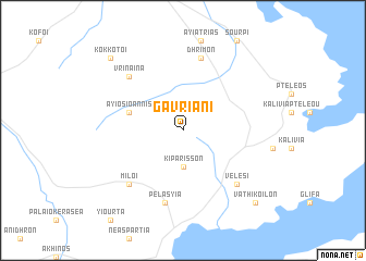 map of Gavrianí