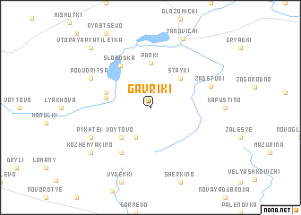 map of Gavriki