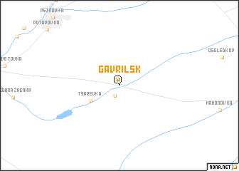 map of Gavril\