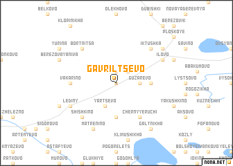 map of Gavril\