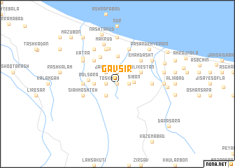 map of Gāvsīr