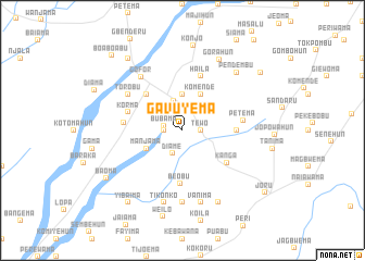 map of Gavuyema