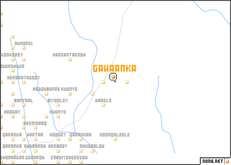 map of Gawaanka