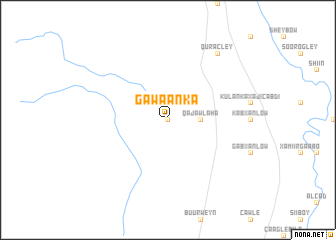 map of Gawaanka