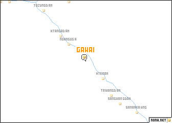 map of Gawai