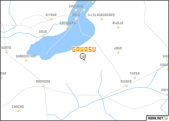 map of Gawasu