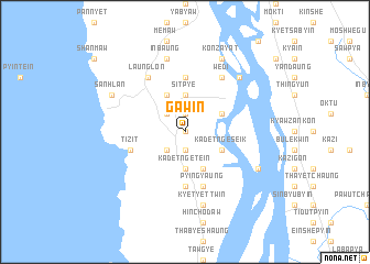 map of Gaw-in