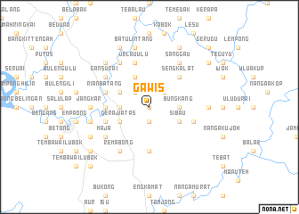 map of Gawis