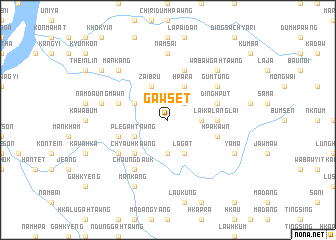 map of Gawset