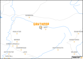 map of Gawthrop