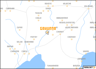 map of Gawurna