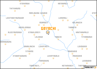 map of Gayachi