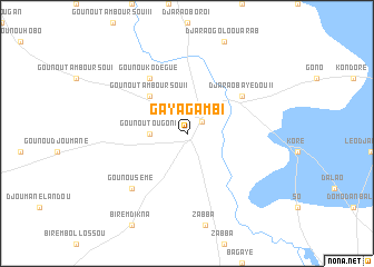 map of Gaya Gambi