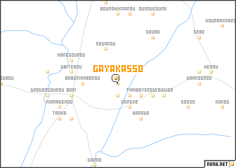 map of Ga Yakasso