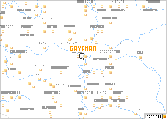 map of Gayaman