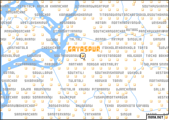 map of Gayāspur
