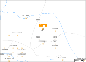 map of Gaya