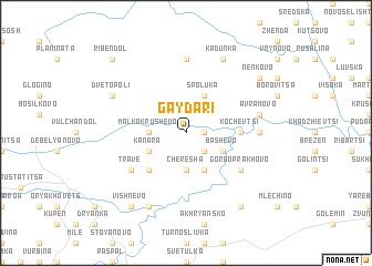 map of Gaydari