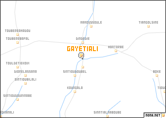 map of Gaye Tiali