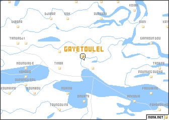 map of Gaye Toulel