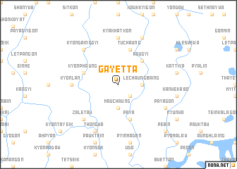 map of Gayetta