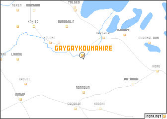 map of Gay Gay Koumahiré