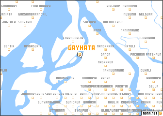 map of Gayhāta