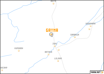 map of Gayma