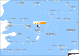 map of Gayrama