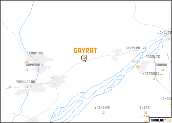 map of Gayrat