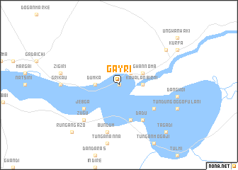 map of Gayri