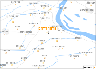 map of Gaytantsi