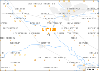 map of Gayton