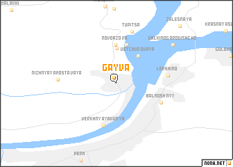 map of Gayva