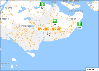 map of Gay World Park