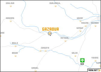 map of Gazaoua