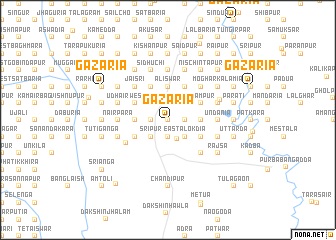 map of Gazāria