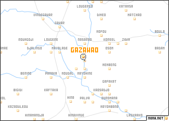 map of Gazawao