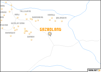 map of Gazboland