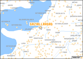 map of Gāzi Allāhdād