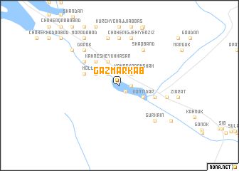 map of Gaz Markab