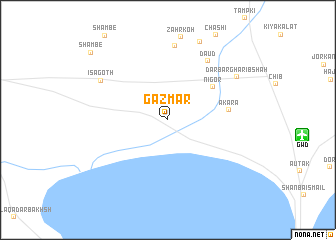 map of Gaz Mār