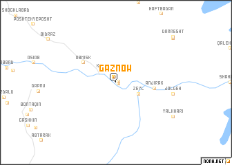 map of Gaz Now