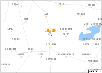 map of Gazori