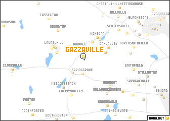 map of Gazzaville