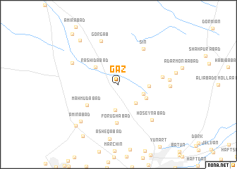 map of Gaz