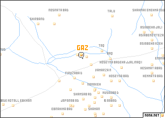 map of Gaz