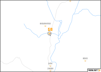map of Gâ