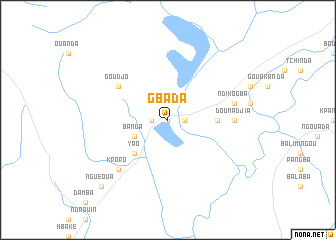 map of Gbada